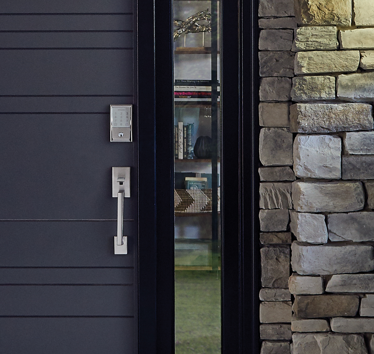 keyless entry door hardware