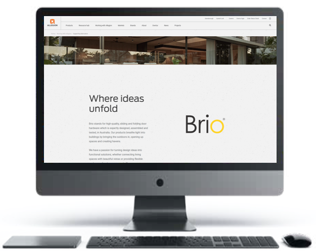 Brio New Website